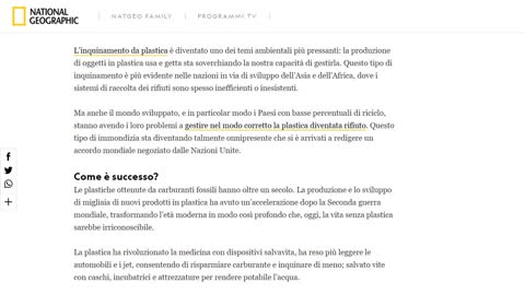 LA PLASTICA É UN PROBLEMA DI TUTTI E NON LO SAI e dell'occultura massonica giudaico greco-romana-egizia pagana satanico gnostica