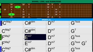 490 SMOOTH JAZZ Jam Track for Rhythm Guitar