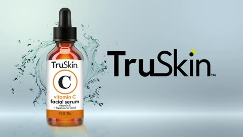 TruSkin Vitamin C Serum for Face, Topical Facial Serum with Hyaluronic Acid & Vitamin E, 1 fl oz