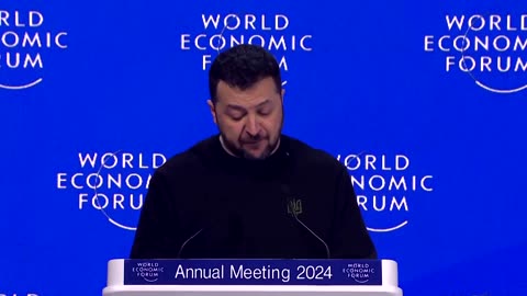 Zelenskiy calls for unity against Putin in Davos speech