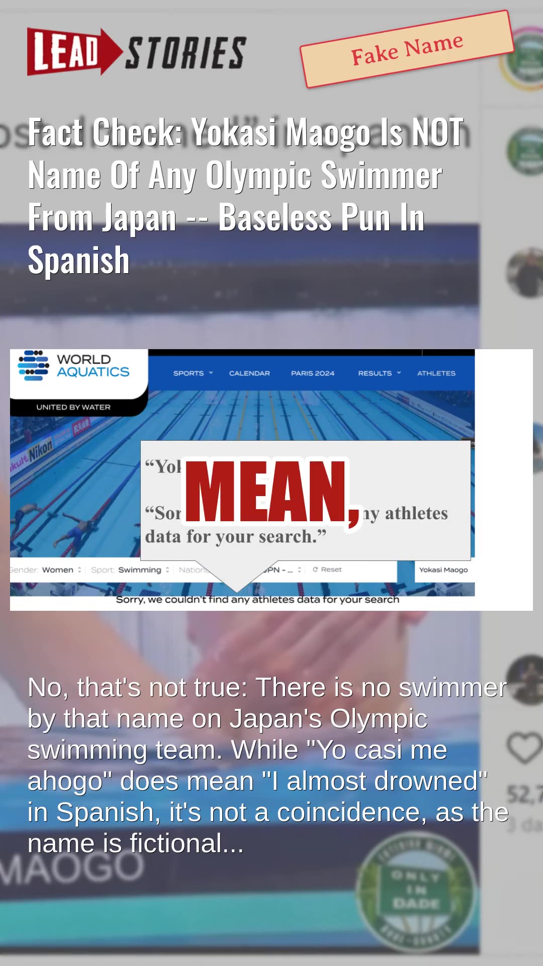 Yui Ohashi: Yokasi Maogo's Swimming Style & Achievements

