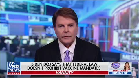 Biden DOJ Says That Federal Law Doesn't Prohibit Vaccine Mandates