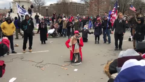 After Trump rally at Capital Jan 6th the Patriots calling upon God