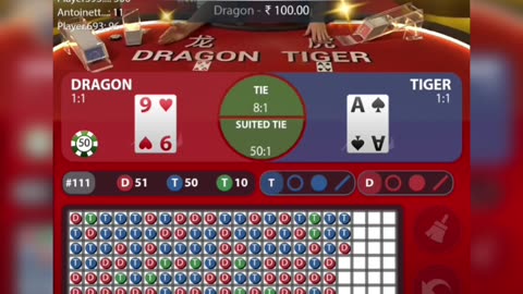 Earn Daily 1k to 2k (Dragon vs Tiger)