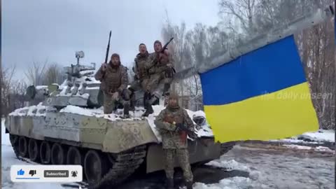 Ukraine Armed Forces Capture 10 Russian Tanks in Chernihiv Military Operation.