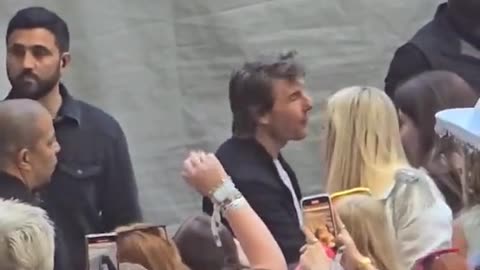 Tom Cruise seen at Taylor Swift's Eras Tour at Wembley