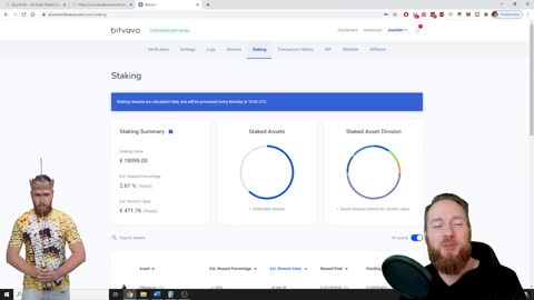 My First Bitvavo Staking Rewards 💰 45 Days of Staking Crypto on Bitvavo