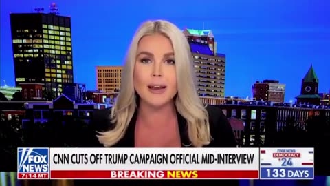 Trump Spox. Karoline Leavitt Responds to CNN Cutting Her Off