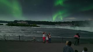 Niagara Falls Northern Lights No Sound