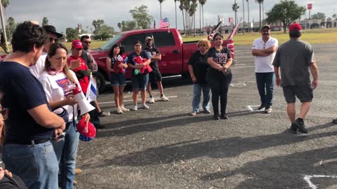 RGV Trump Train, McAllen, TX Eva, Orlando, Ed speak & pray 12/19/2020