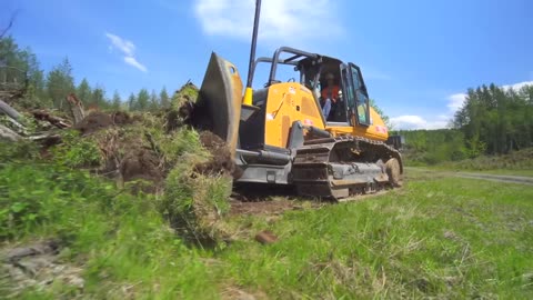 Explores an Excavator And Construction Vehicles | Educational videos For Kids