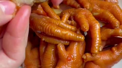 Delicious chicken feet