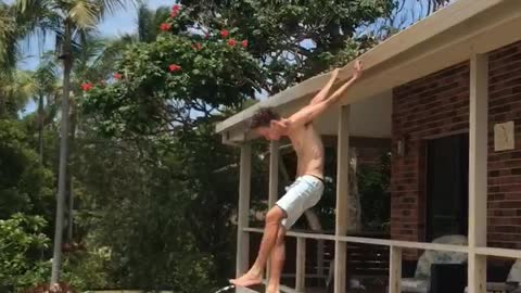 Roof Jump Fail