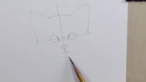 Outline The Cat's Face