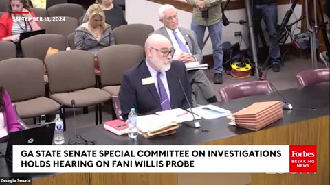 BREAKING NEWS: Georgia Investigations Cmte Fani Willis Probe Hearing After DA Challenges Subpoena