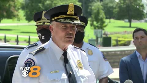 Police presser on man threatening to detonate explosive outside Library of Congress