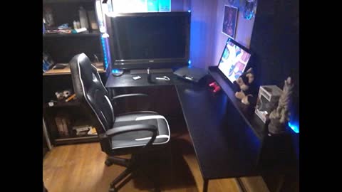 Review: Ivinta Modern L-Shaped Computer Office Desk, Gaming Corner Desk with Monitor Stand, Hom...