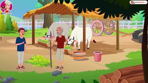 Farmer's Buffalo | English Story | English Fairy Tale | English Moral Story | English Cartoon