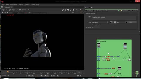 Rendering work in Maya with V-Ray (full English)