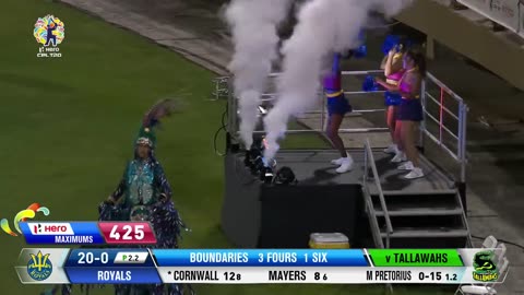 All of Rakheem Cornwall_s Boundaries from the Final vs Jamaica Tallawahs _ CPL