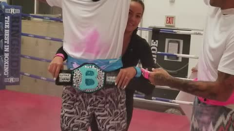 Best Gender Reveal Ever! MMA Style