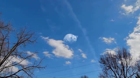 asteroid impact on moon view from Earth