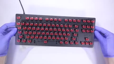 Razer Huntsman TE Gaming Keyboard Unboxing