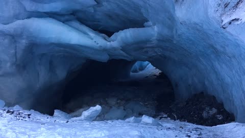 Ice Cave Collapse