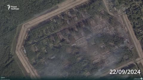 🔥 Satellite images of the 23rd GRAU arsenal attacked near the Oktyabrskyi, Tver region.