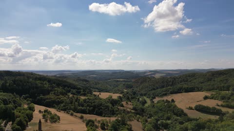 Burg Falkenstein, Donnersberg, Pfälzer Wald, Germany