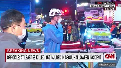 Dozens killed during incident at Halloween festivities in Seoul