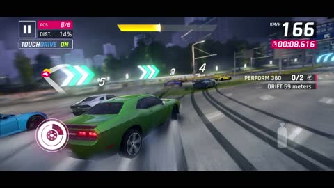 Double Roundabout on Shanghai with Dodge Challenger Extreme Tricks - Asphalt 9 Legends | Street Guru