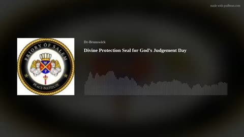 the Divine Protection Seal before God's Great Judgement / Tribulation