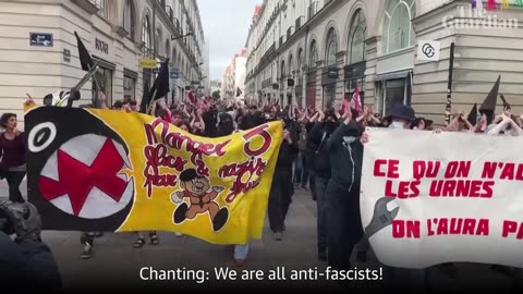 Far-right National Rally in the lead after French election first round