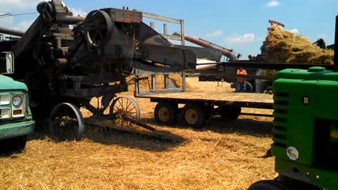 5 Point Steam Threshers Reunion - Working Steam Tractor