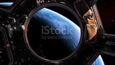 planet earth as viewed through the windows of a space shuttle version-2