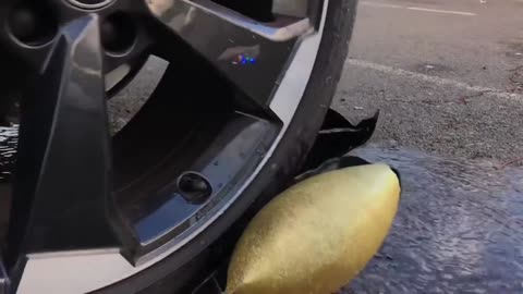 EXPERIMENT: Car vs Coca Cola, Food Long Balloons - Crushing Crunchy & Soft Things by Car!