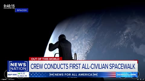 SpaceX conducts first all-civilian spacewalk - NewsNation Now