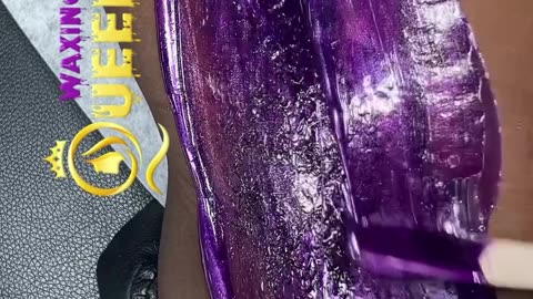 @waxingqueenadventures Unleashes the Power of Sexy Smooth Purple Seduction Hard Wax!