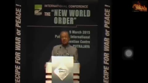 Prime Minister of Malaysia EXPLAINING THE NWO IN 2015