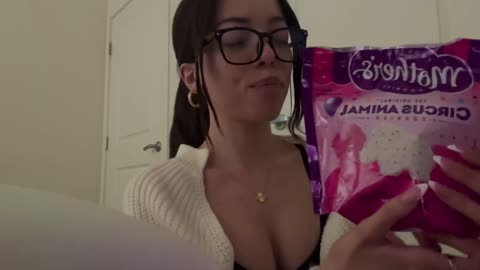 ASMR | Friend Brings You Snacks At 3am 🤍