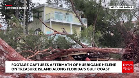 Floridians Deal With The Aftermath Of Hurricane Helene Along The Gulf Coast