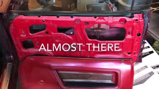 1971 Ford Mustang Window Regulator Replace