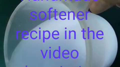 Softener Recipe