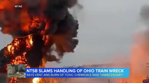 NTSB slams handling of Ohio train wreck ABC News