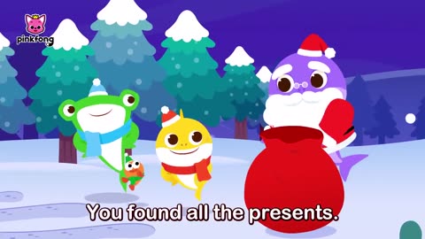 FIVE LITTLE CHRISTMAS FRIENDS AND MORE 🎄 NEW CHRISTMAS SONG ! COMPILATION !! PINKFONG !!!