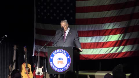 Georgia House Speaker David Ralston Fannin GOP Valentines Banquet