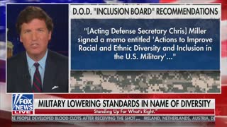 Lower Military Standards: Tucker Carlson Tonight