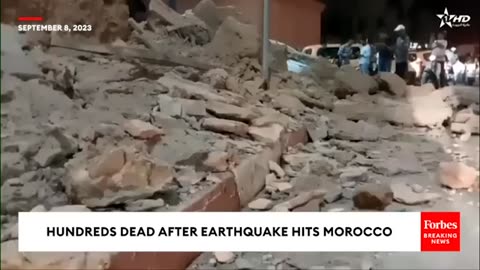 Footage Emerges Of Earthquake In Morocco That Has Killed Hundreds