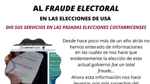 HUBO FRAUDE EN LAS ELECCIONES COSTARRICENSES. CHARLIE FUE IMPUESTO.